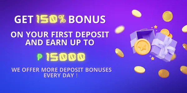 Casino promotional artwork with colourful interface